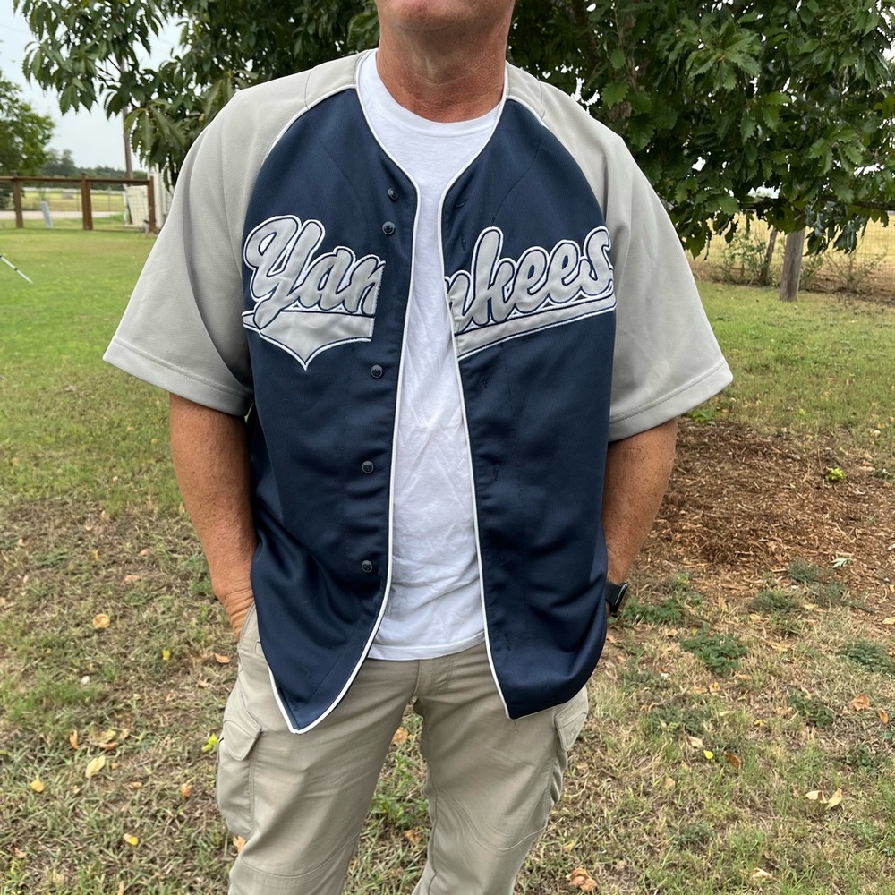 New York Yankees Johnny Damon #18 Baseball Jersey